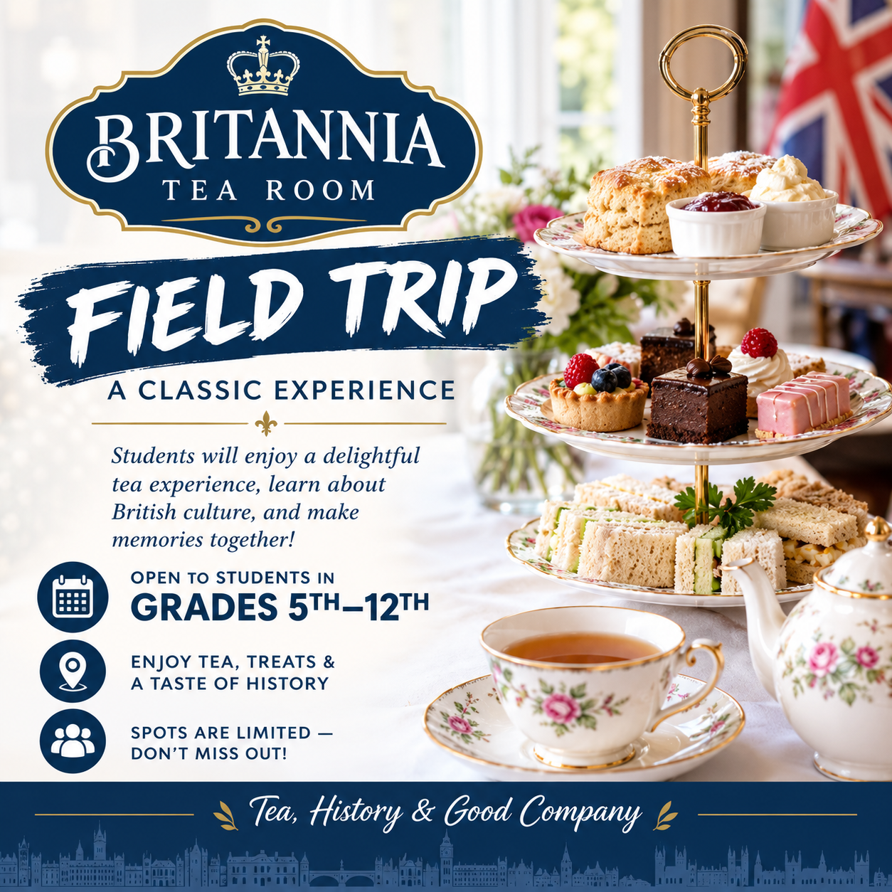 🫖 Britannia Tearooms 🌸 1/19/27