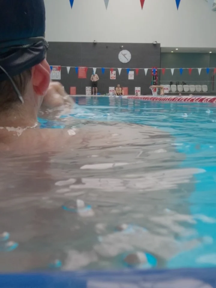 Two weeks officially back in the pool. 

It&rsquo;s been busy. But I&rsquo;ve been quietly getting back in, figuring out my stroke, doing the early work.

Next week I swim my benchmark 200m breaststroke.

That time - whatever it is - becomes my start