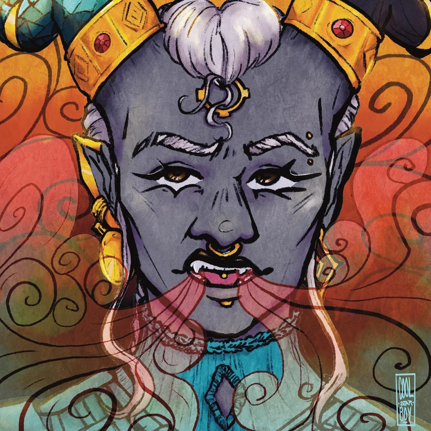 vape god taash 😱😱😱😱
.
.
.
.
#dragonage #dragonageveilguard #taash #art #artistsoninstagram #thisisanewtagforartists #illustration #digitalart