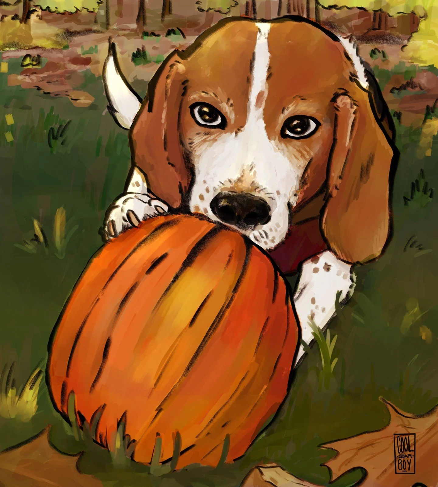 did they ever actually figure out who let the dogs out?
.
.
.
.
#art #digitalart #digitalpainting #dog #beagle #thisisanewtagforartists