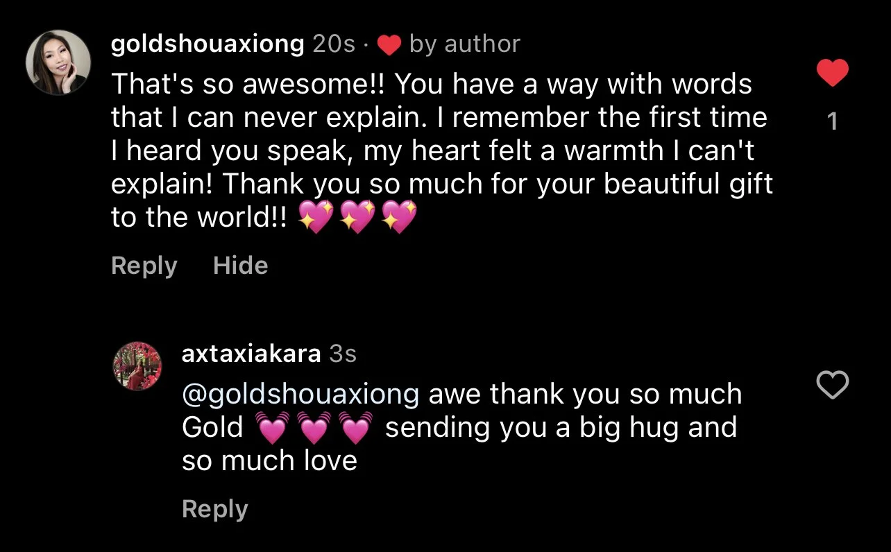 Axtaxia Kara coaching testimonial