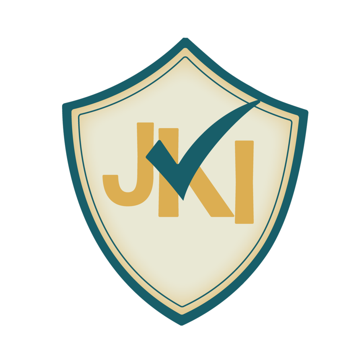 A shield badge with the letters 'JKI' and a check mark, symbolizing certification or approval.