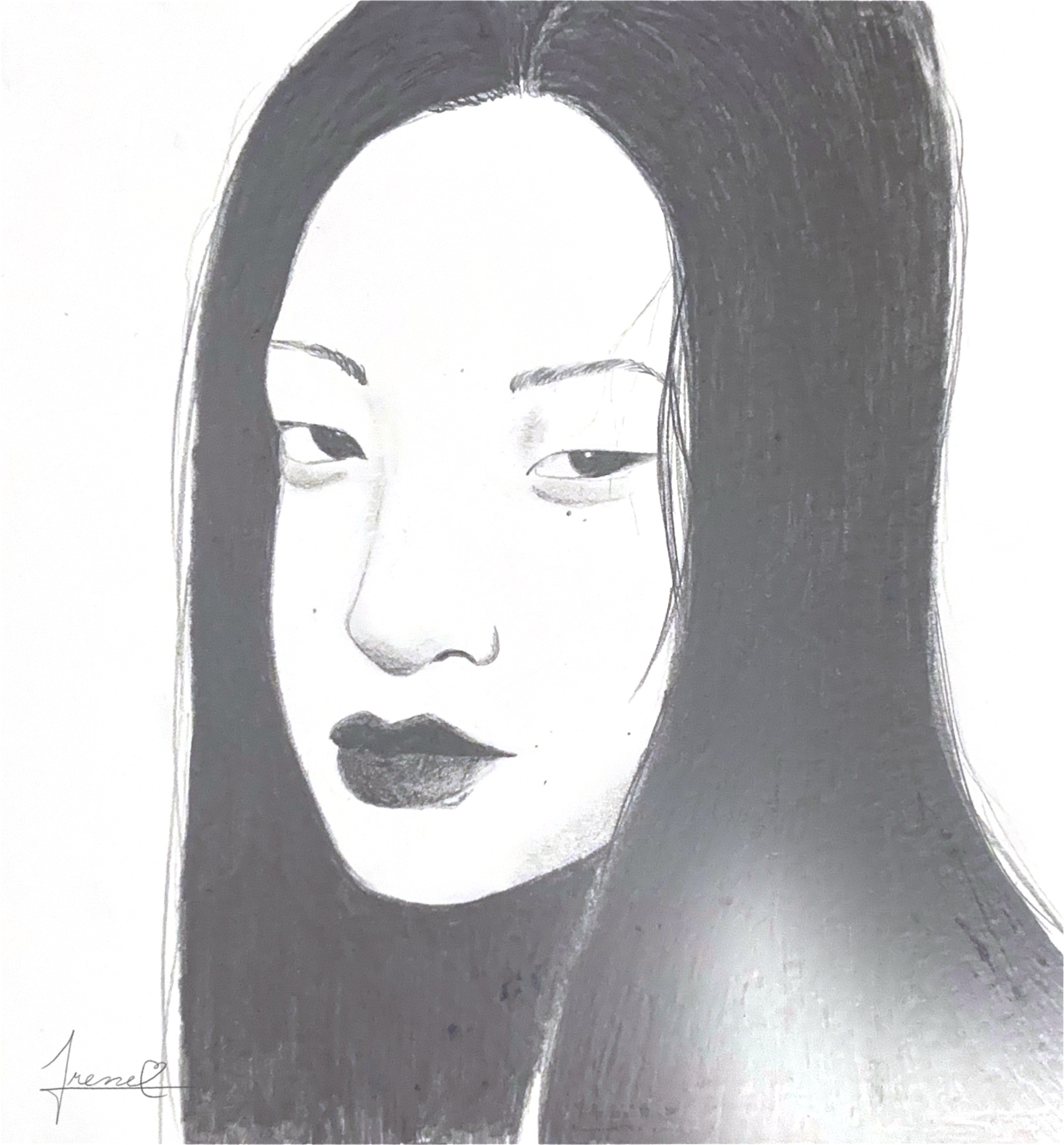 "Portrait Study"
Pencil drawing, 
12.12.2025