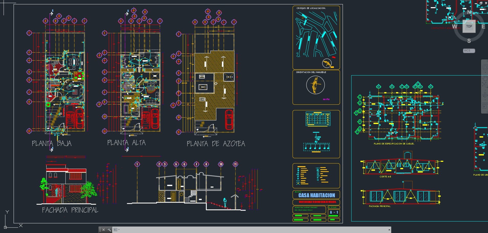 DISEÑO DE PLANOS ELÉCTRICOS EN MEDIO Y BAJO VOLTAJE