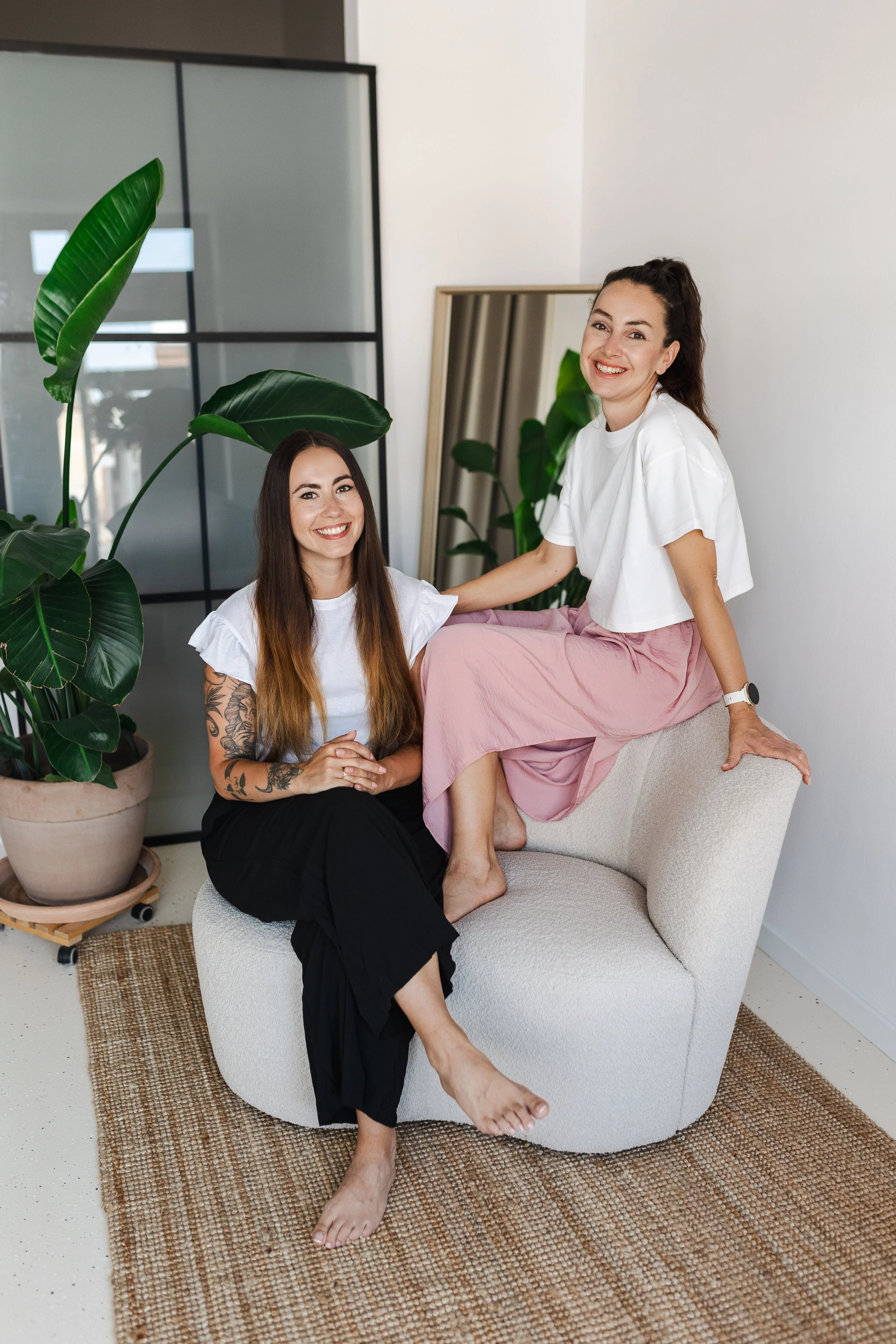 Hanka a Veronika z Kosmetika Procházka v Českém Brodě