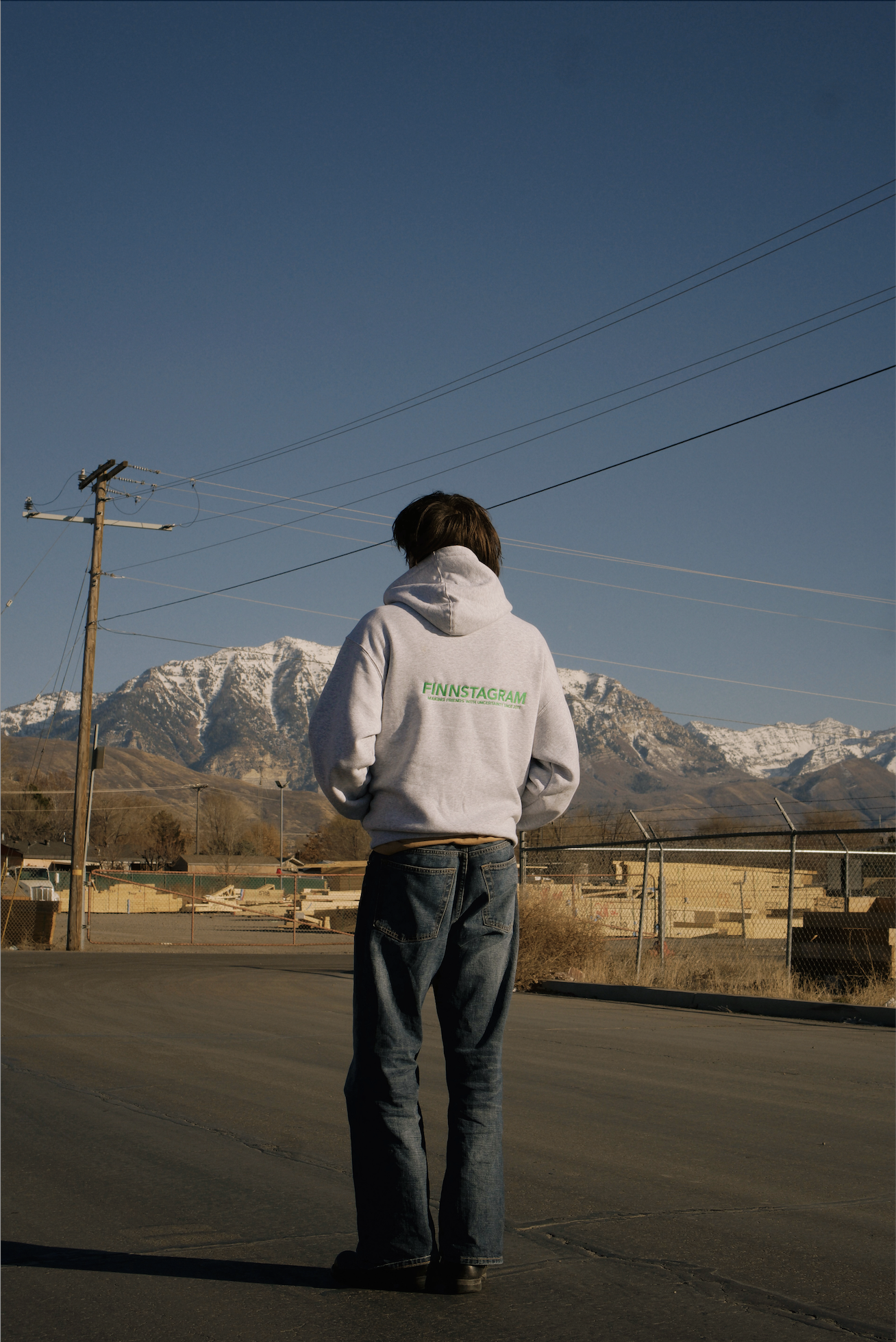Light Gray Write Me With Invisible Ink Sweatshirt