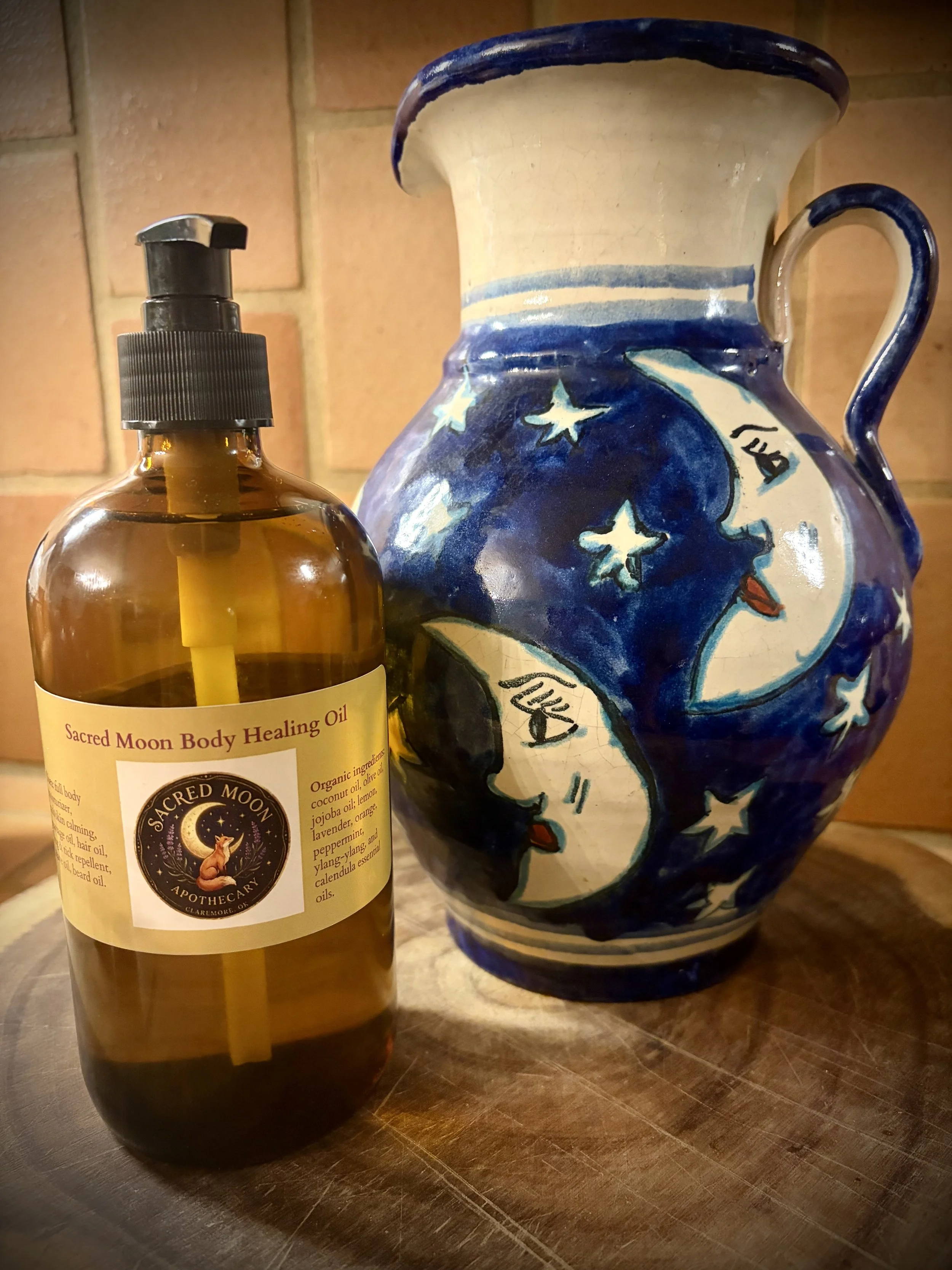 Sacred Moon Body Healing Oil