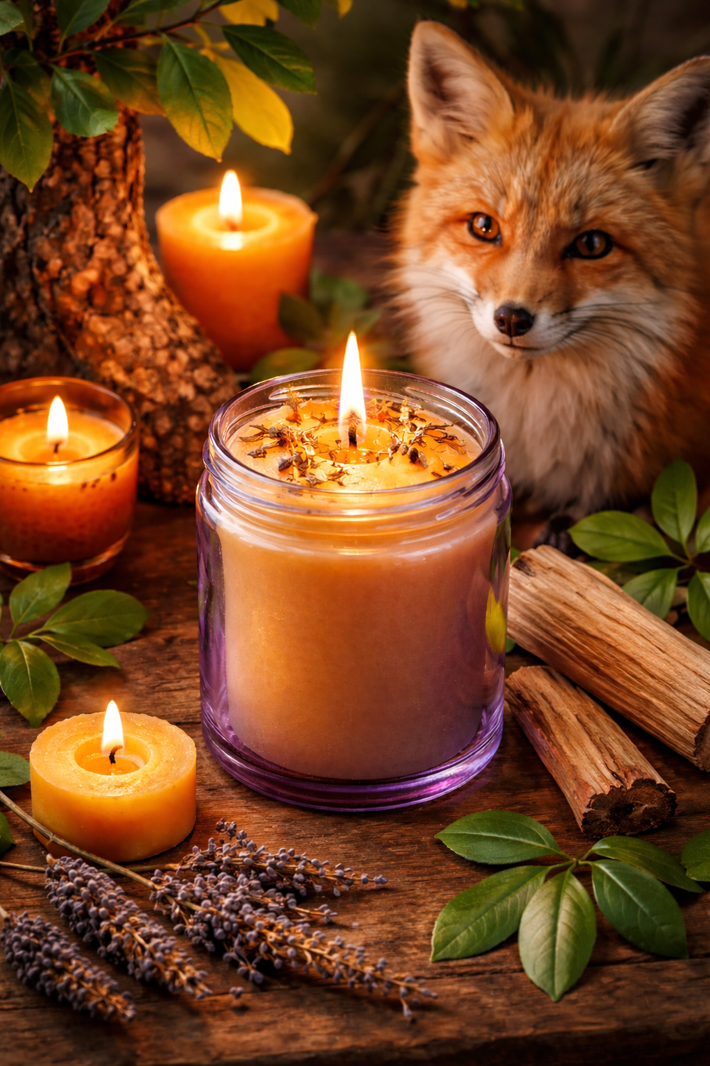 Palo Santo Beeswax Candle