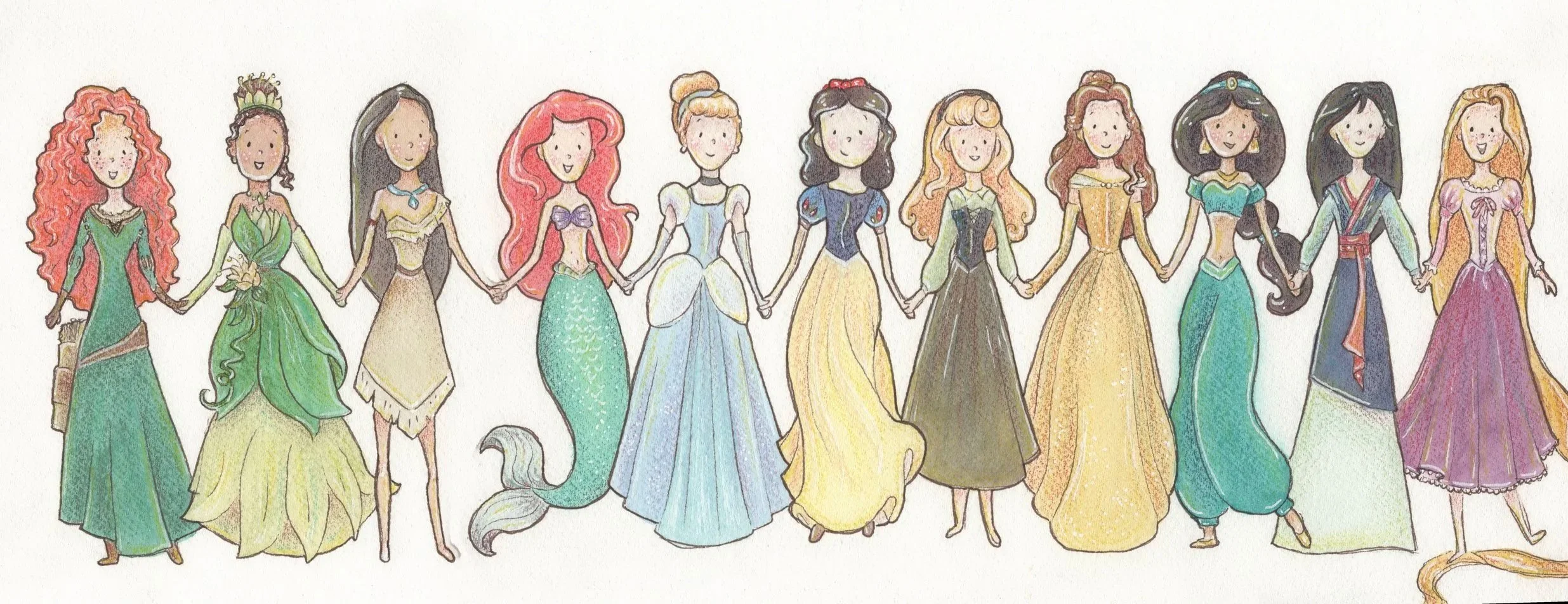 Princess Art Print