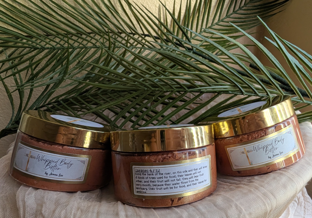 Whipped vanilla bronze shimmer body butter