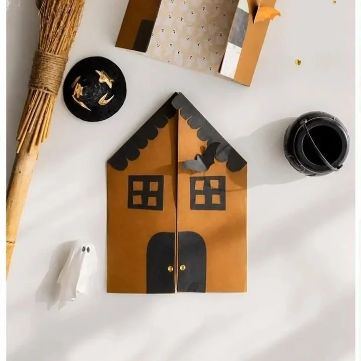 Half-Term Session: Haunted House Cards