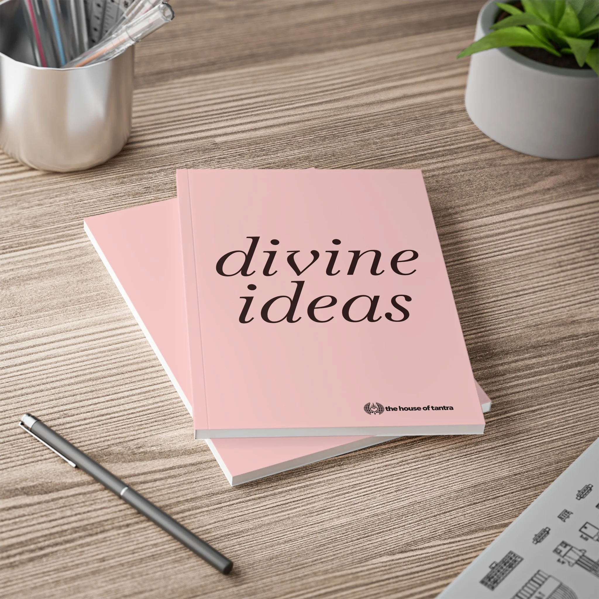 Divine Ideas notebook (pink)  | A5 softcover journal