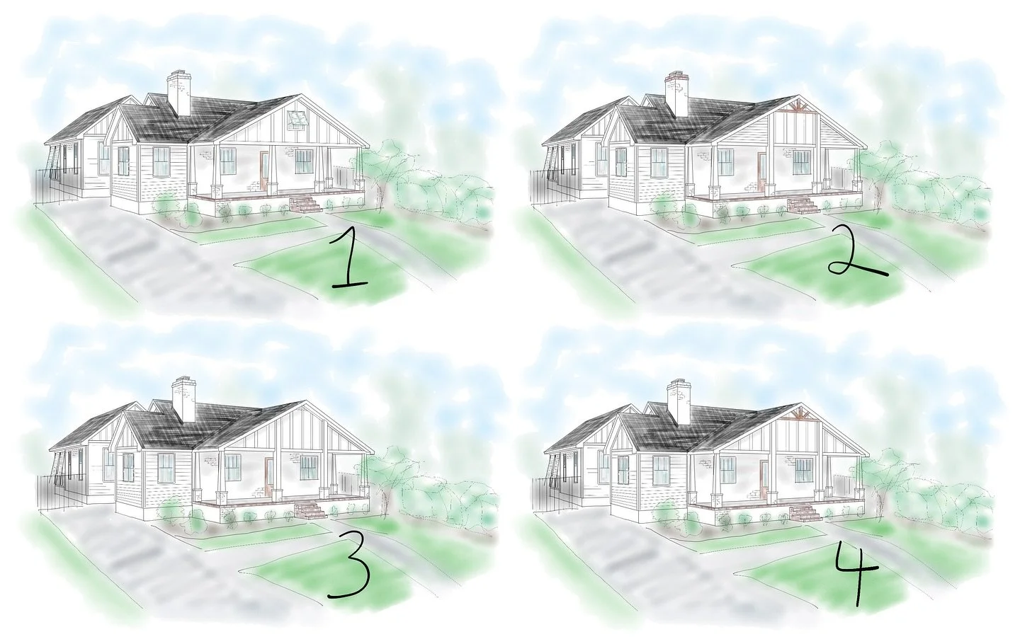 You are updating this house, which option do you choose?

#homeremodel #columbiasc #customhomes #dreambuildlive #homerenovation