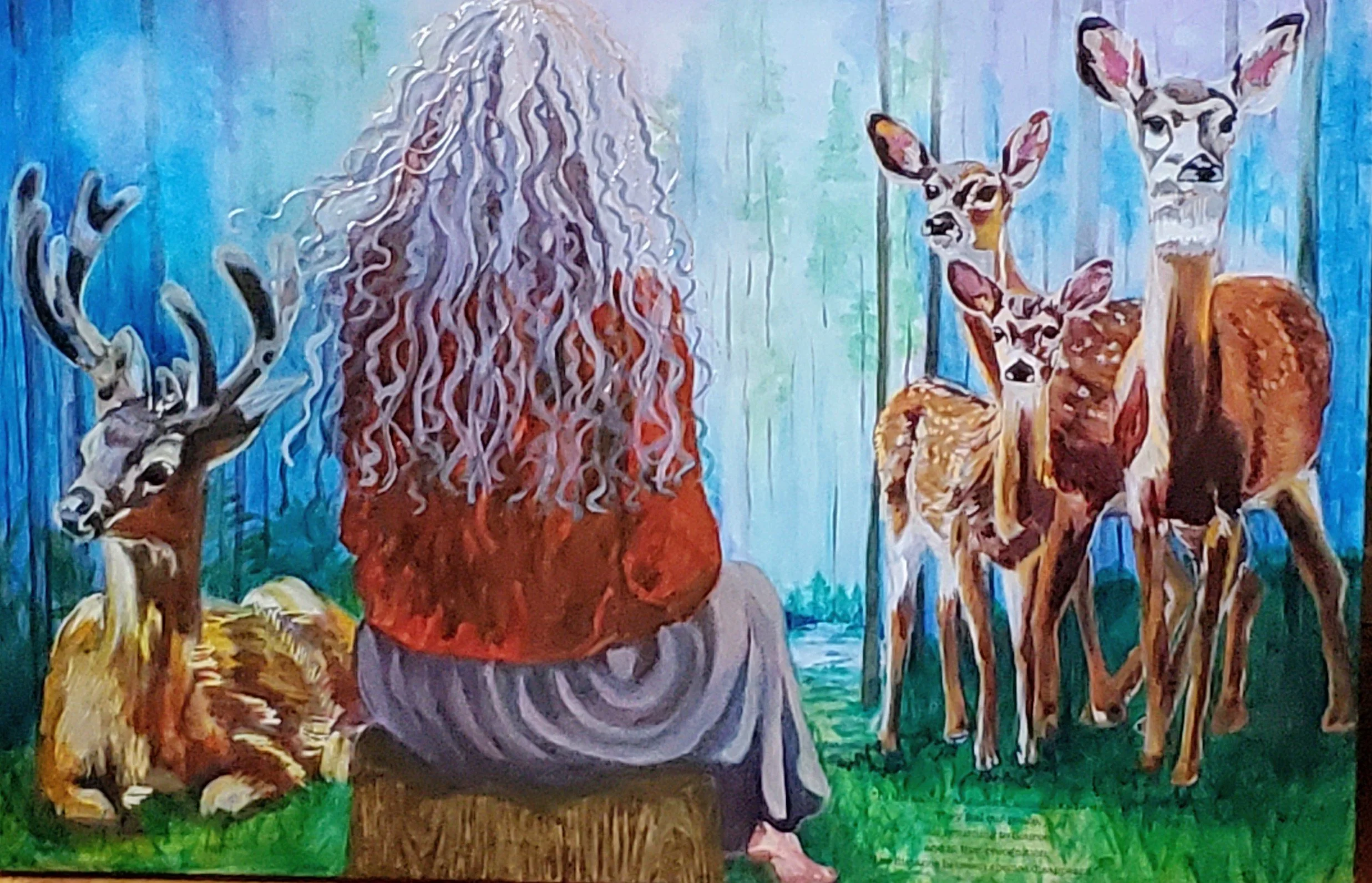 In the Calm of Alignment
     24 x 36, Mixed Media