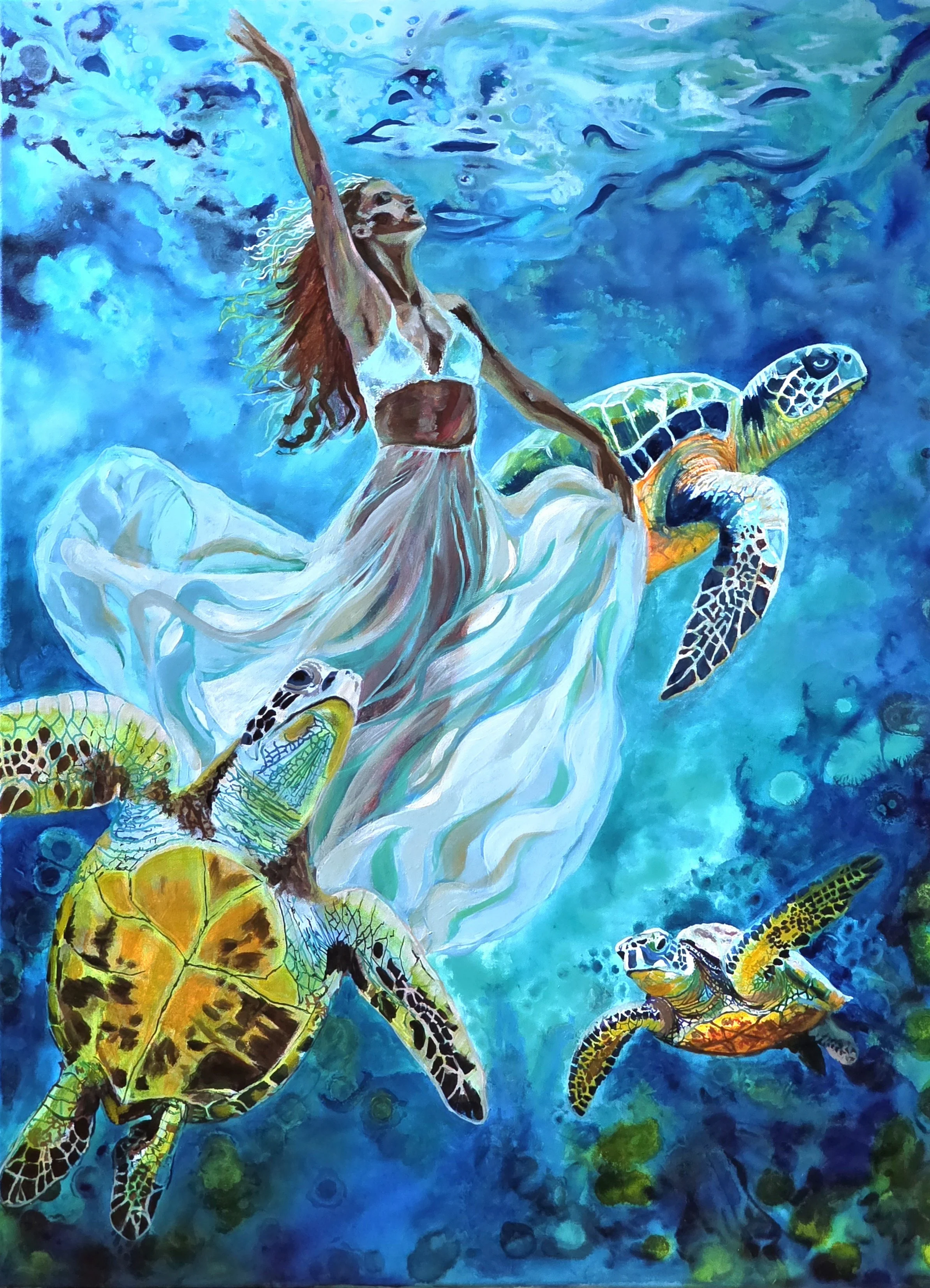 Keeping Company
     30x40, Acrylics and Oils