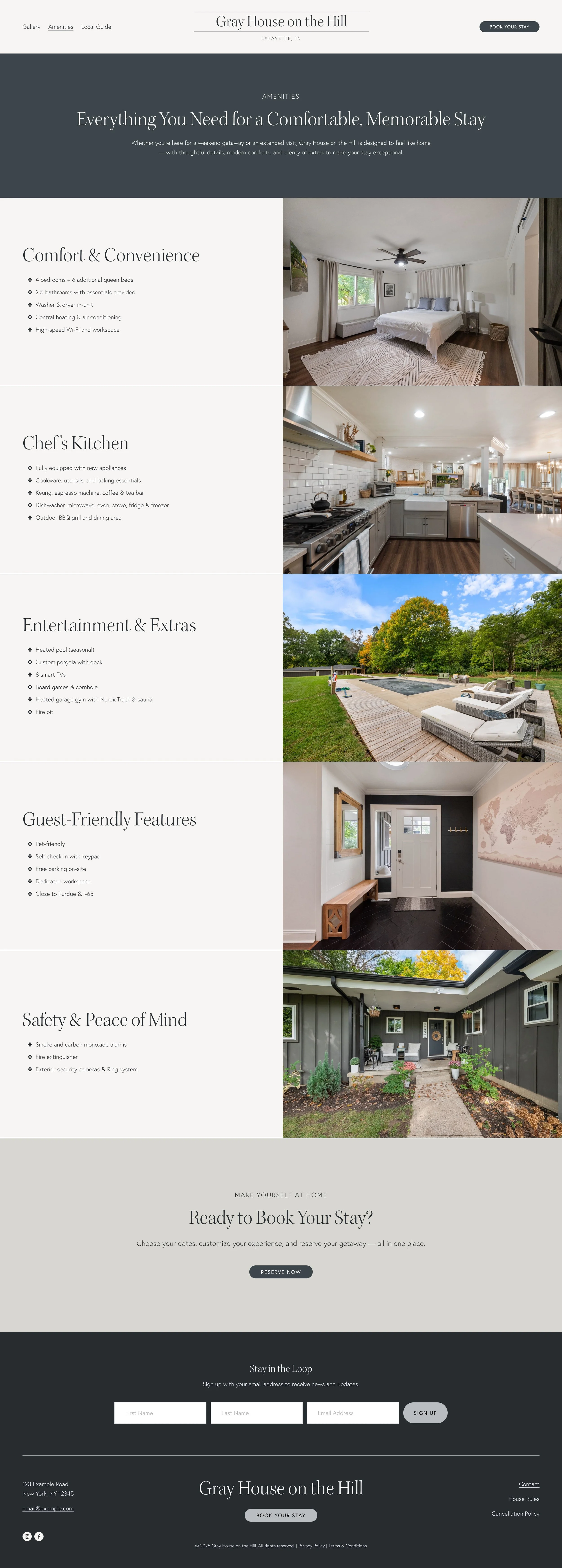 Amenities