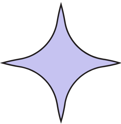 Purple star icon | Aly Krause Design