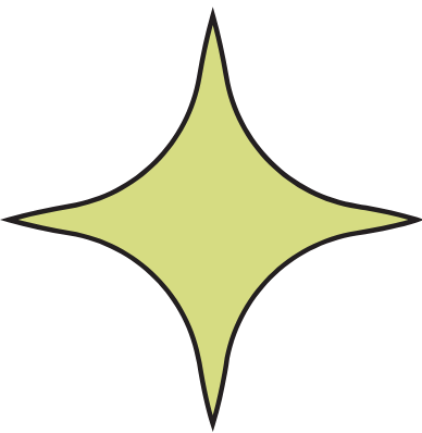 Green star icon | Aly Krause Design