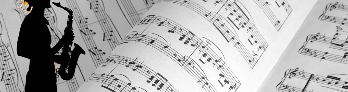Text says "welcome to your musical journey"