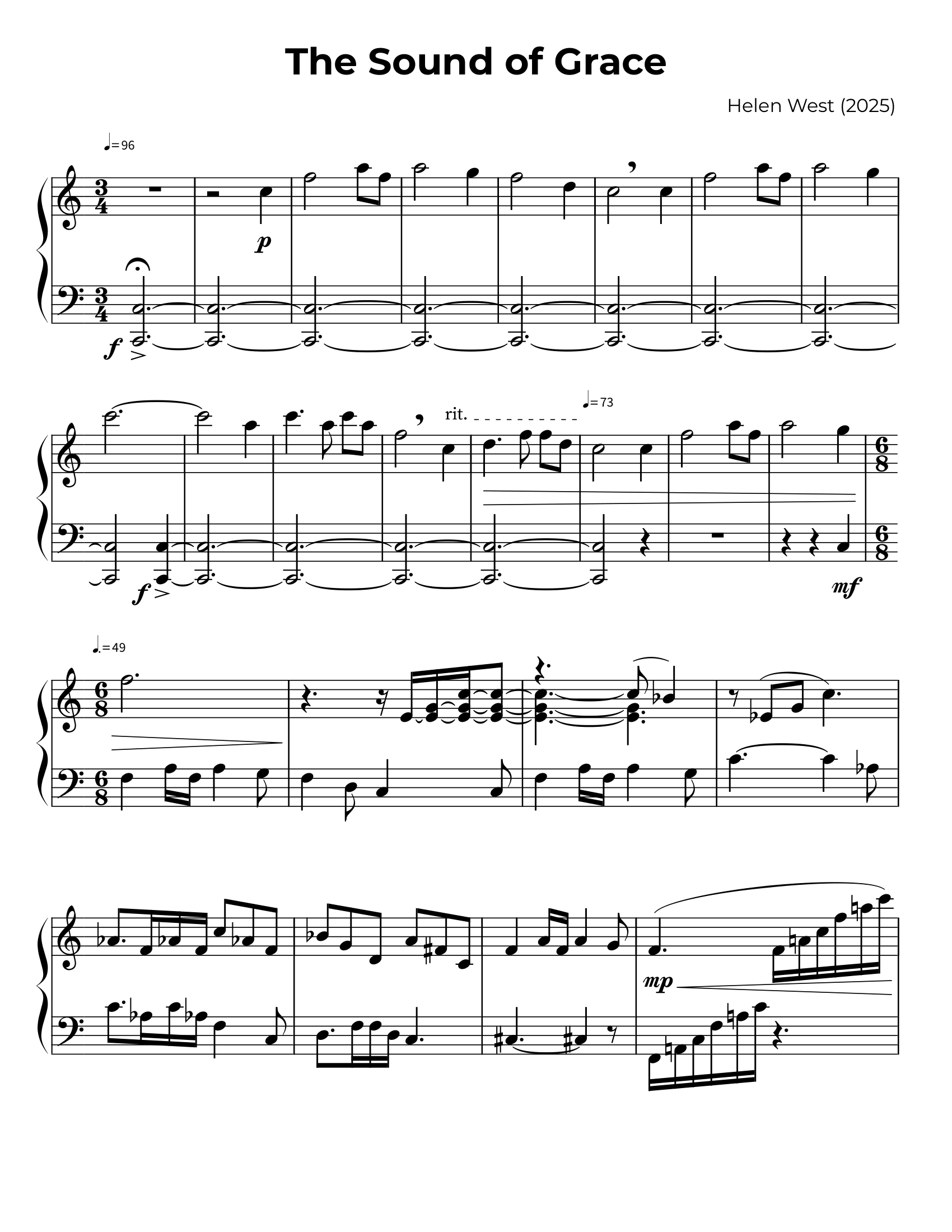 The Sound of Grace (Solo Piano)