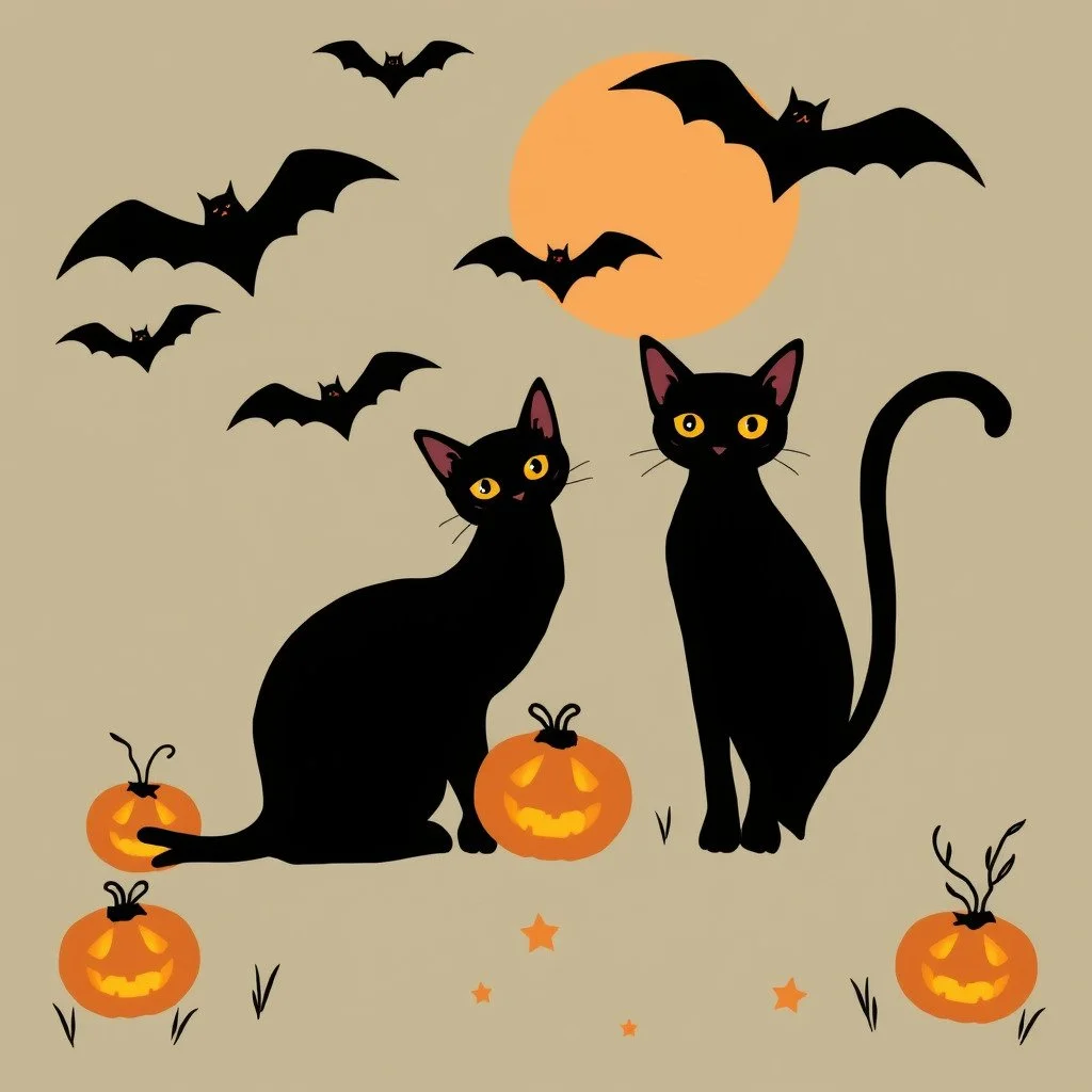Easy Pre-Reading Halloween Piano Music on Black Keys
