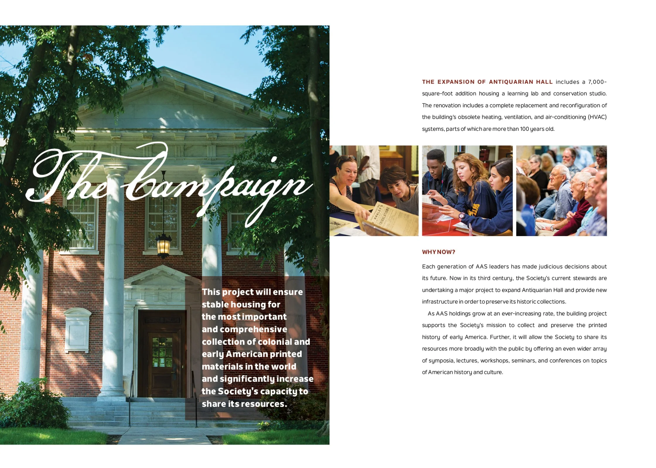 Development Piece for Annual Campaign