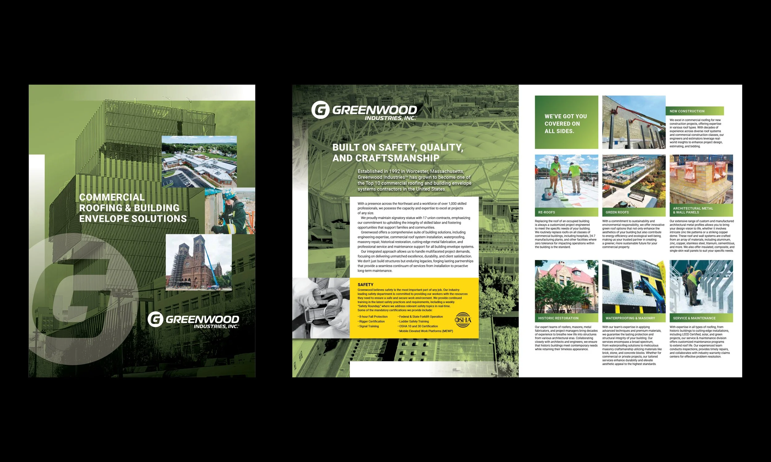 Greenwood Identity: Marketing Brochure