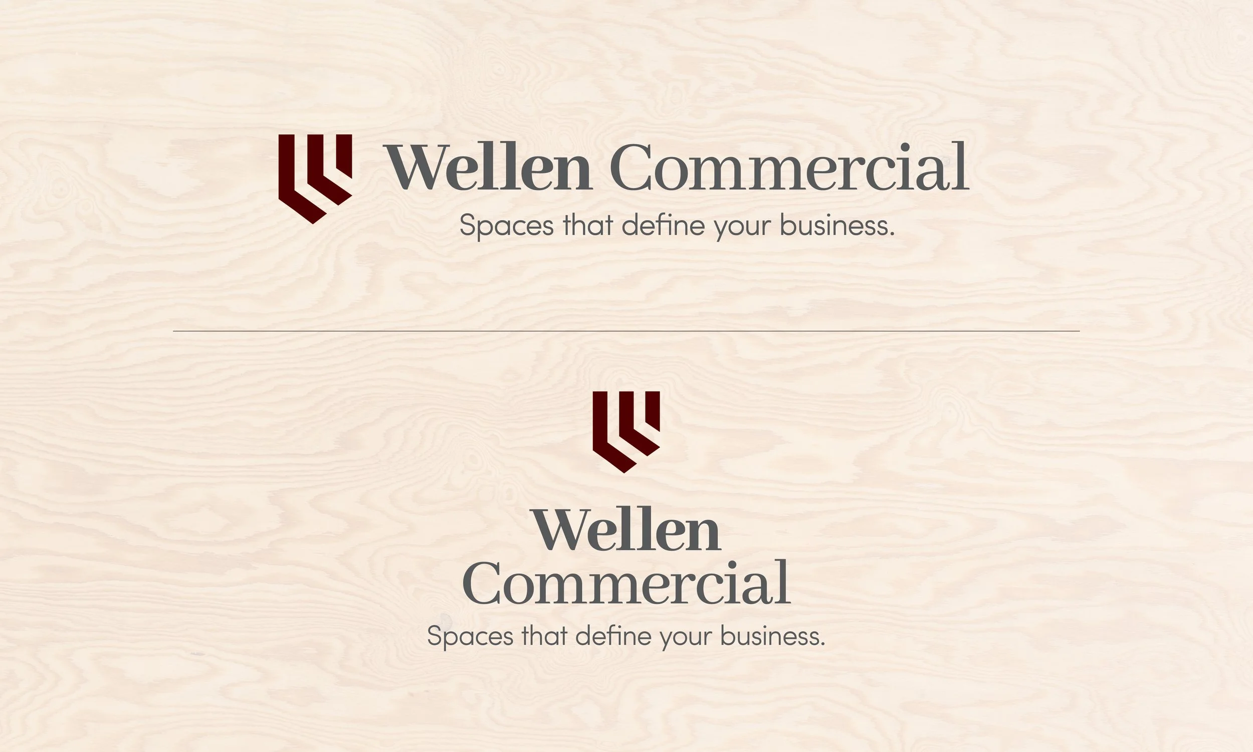 Wellen Commercial: Logo Alternative Setups