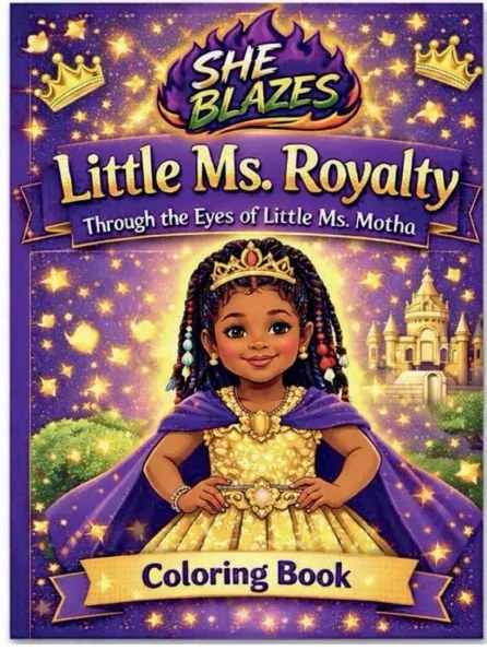 Little Ms. Royalty Coloring Book