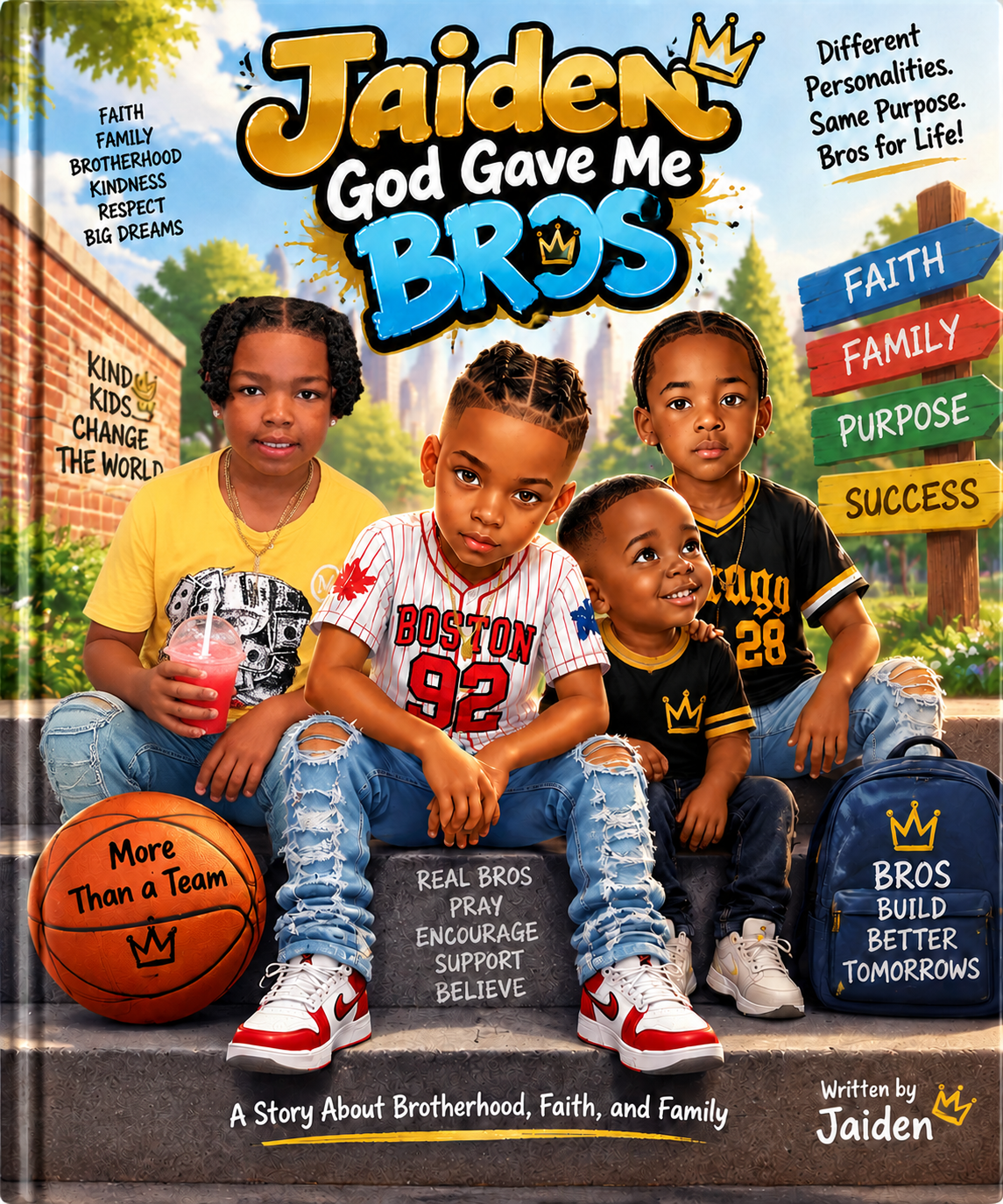 Jaiden: God Gave Me Bros - A Story of Brotherhood, Faith, and Family PreOrder