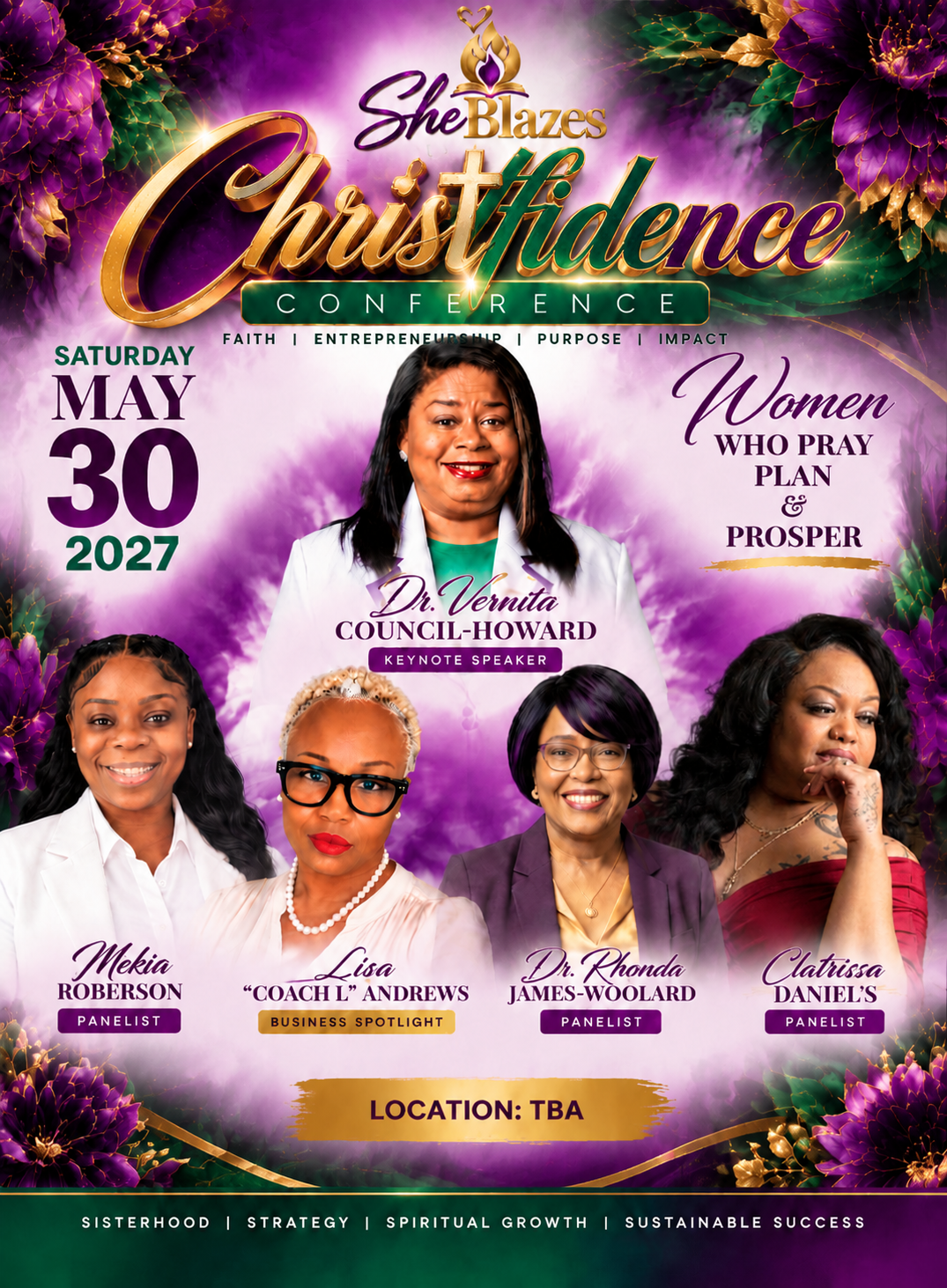 She Blazes Christfidence Conference 2027