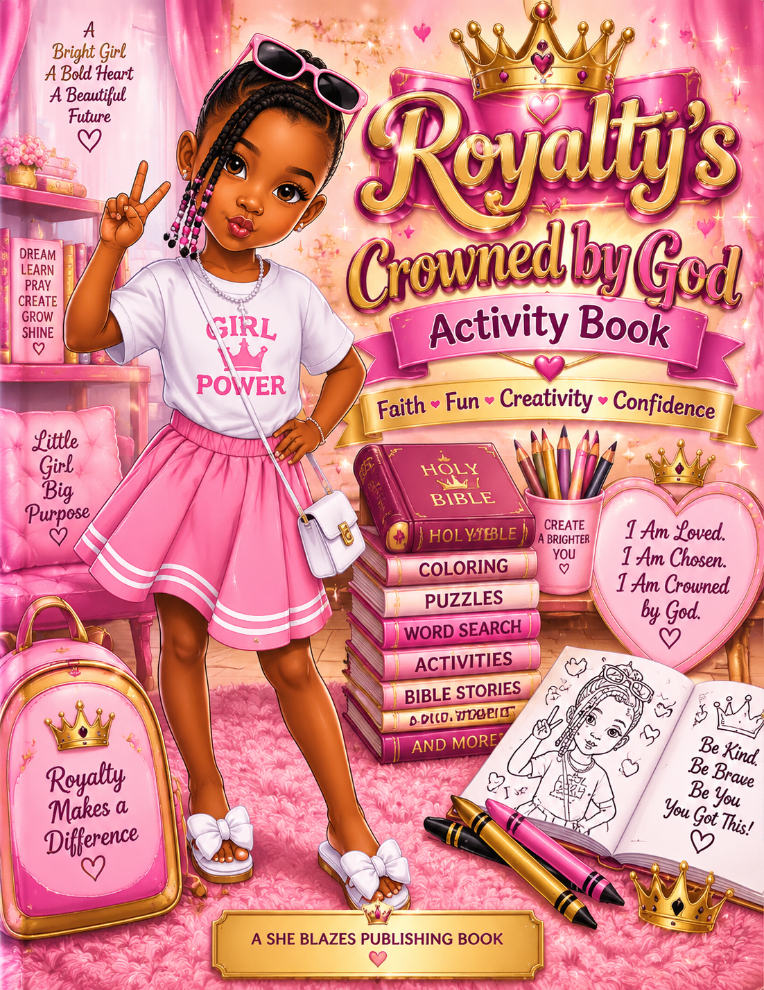 Royalty's Crowned by God Activity Book PreOrder