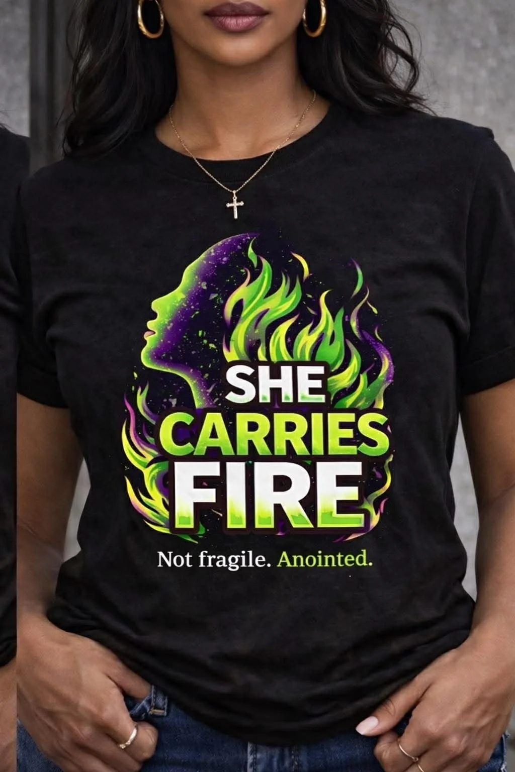 She Carries Fire Tee
