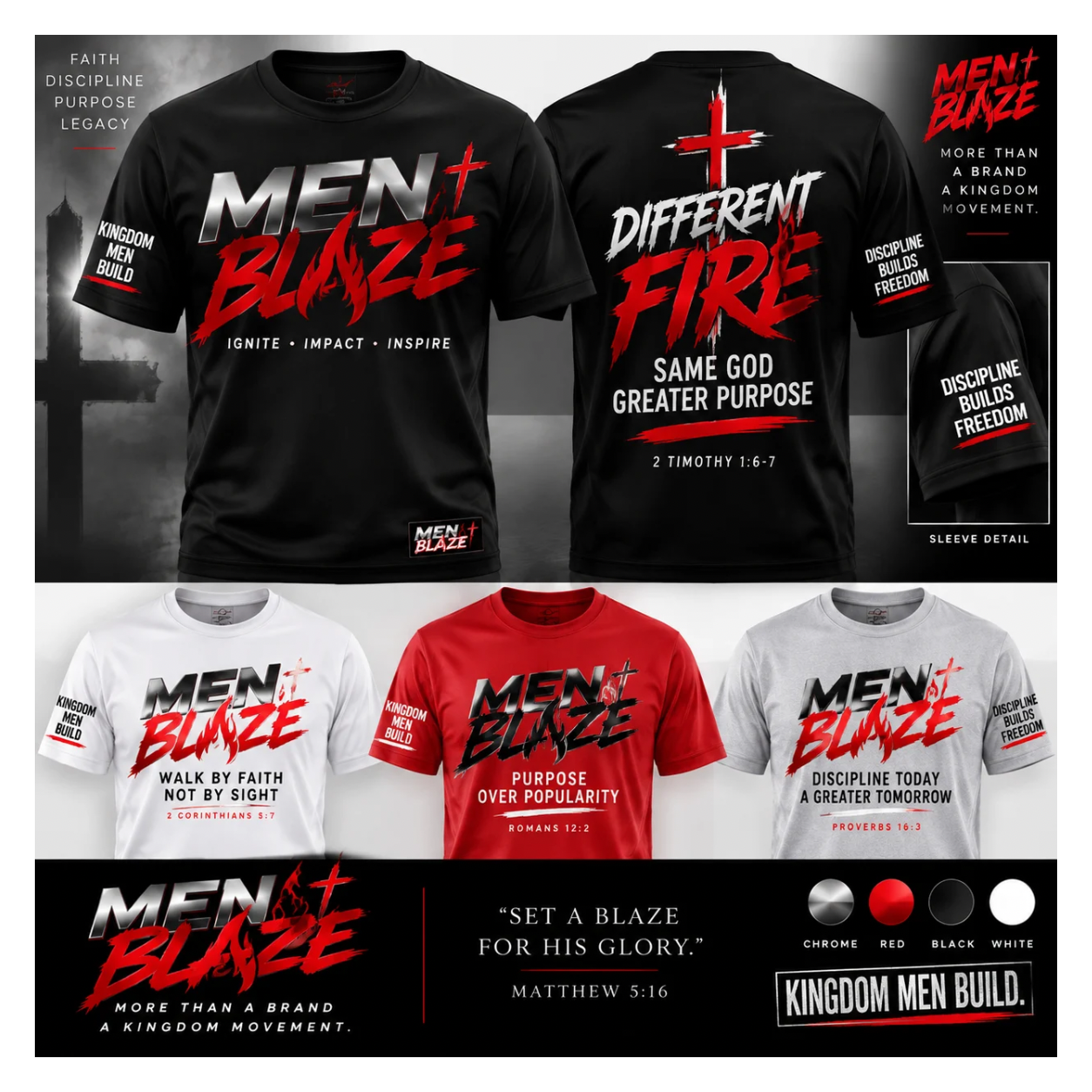 Men + Blaze Empowerment T-Shirt