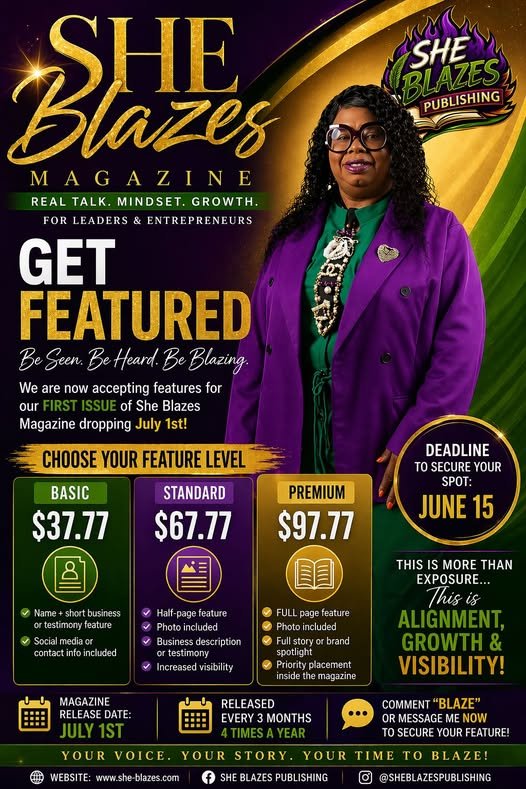 The Inaugural Issue: She Blazes — Women Who Lead & Build