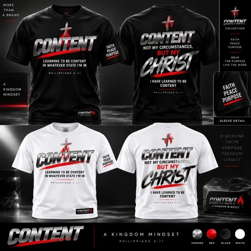 Content in Christ T-Shirt
