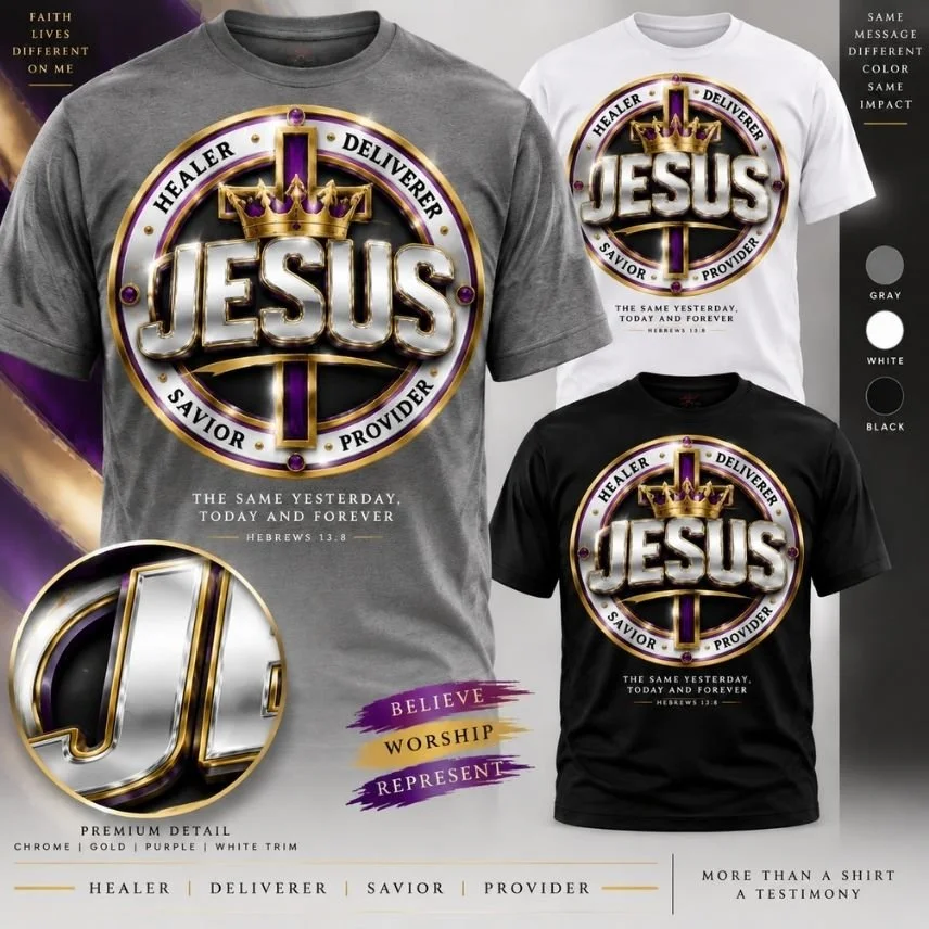 Jesus Healer-Deliverer T-Shirt