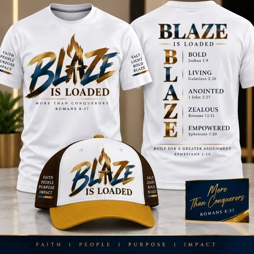 Blaze is Loaded T-Shirt and Cap Set