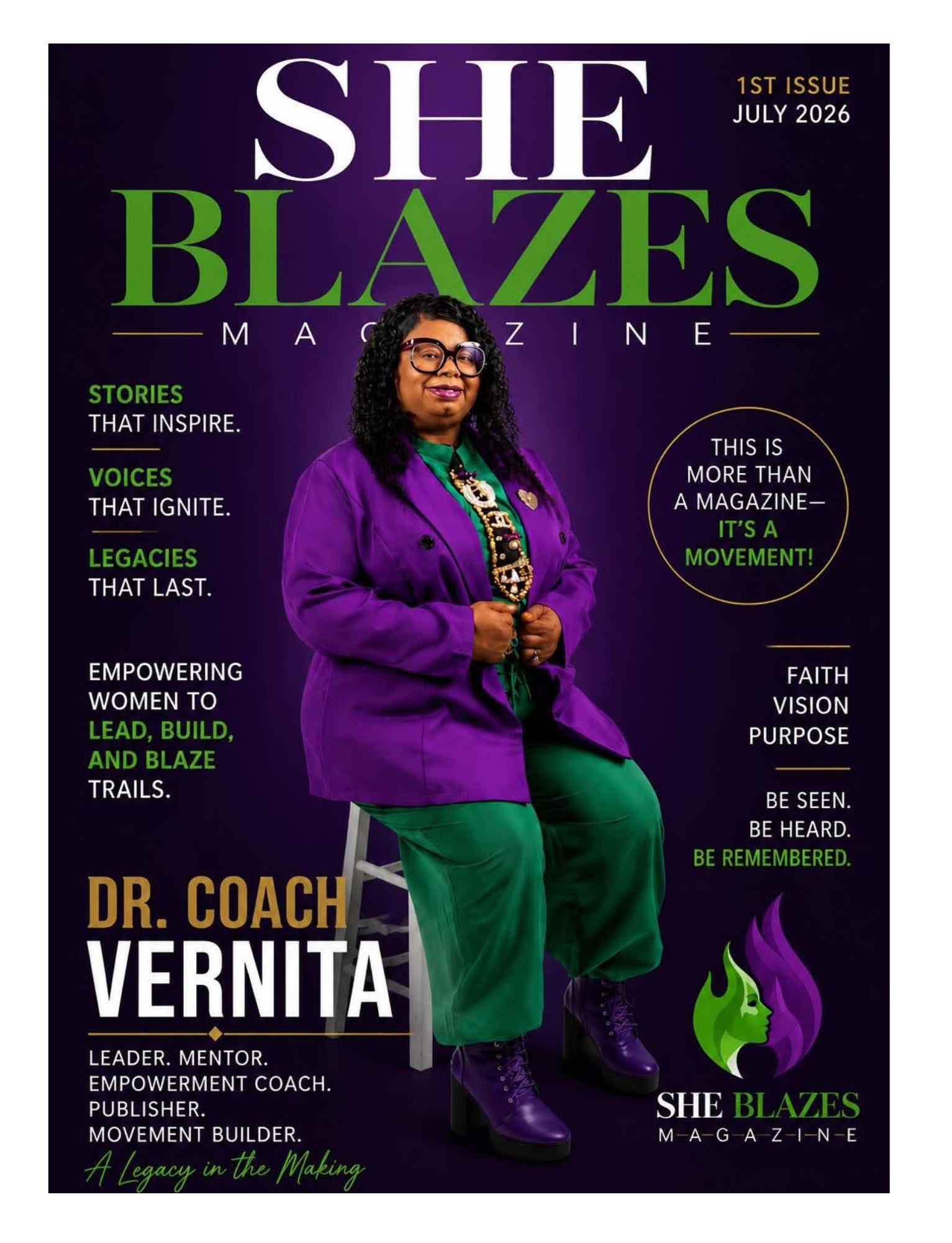 She Blazes Magazine - Empowering Leadership Issue