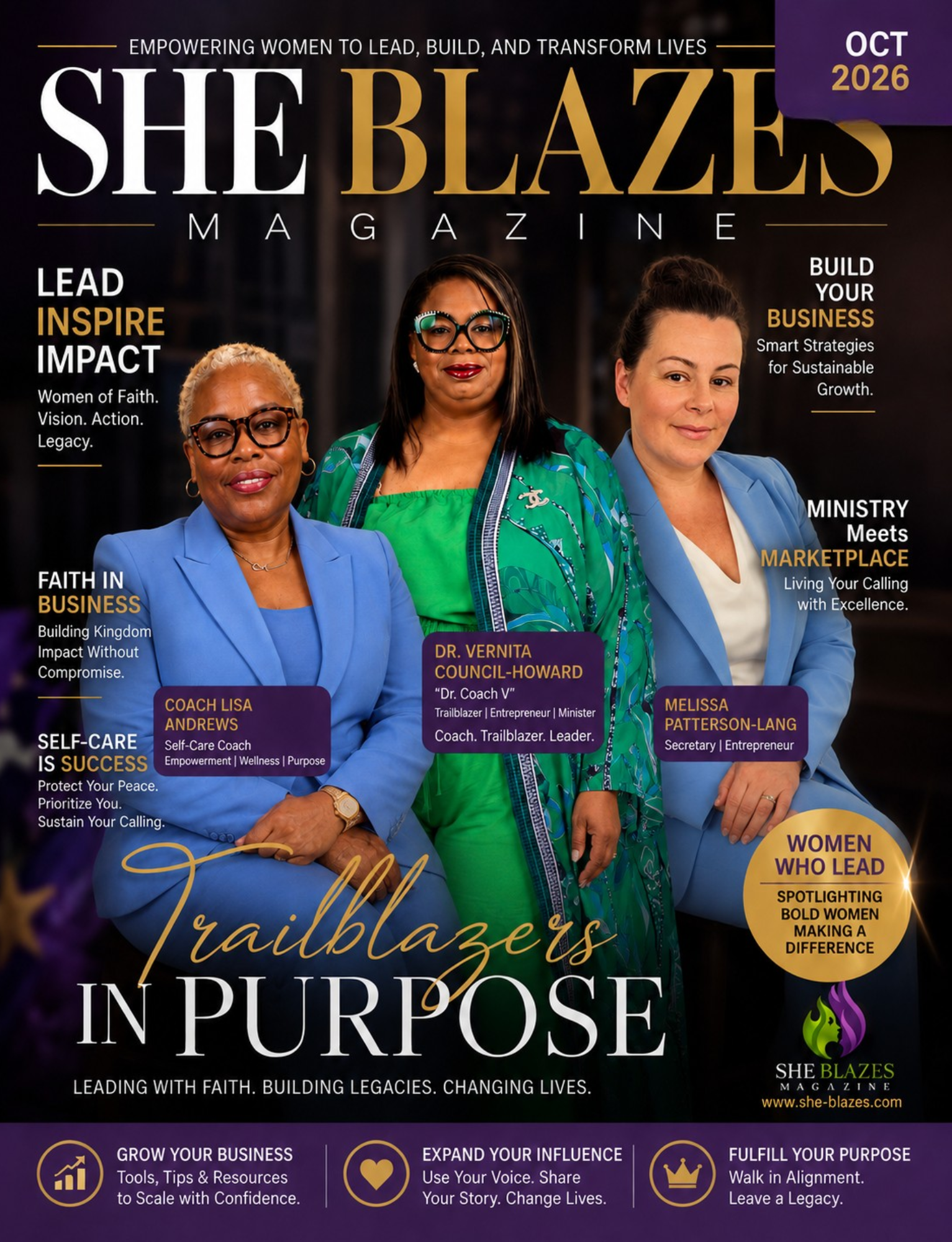 She Blazes Magazine - October 2026 Issue