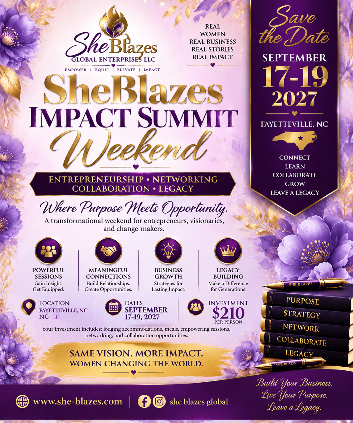 SheBlazes Impact Summit Weekend