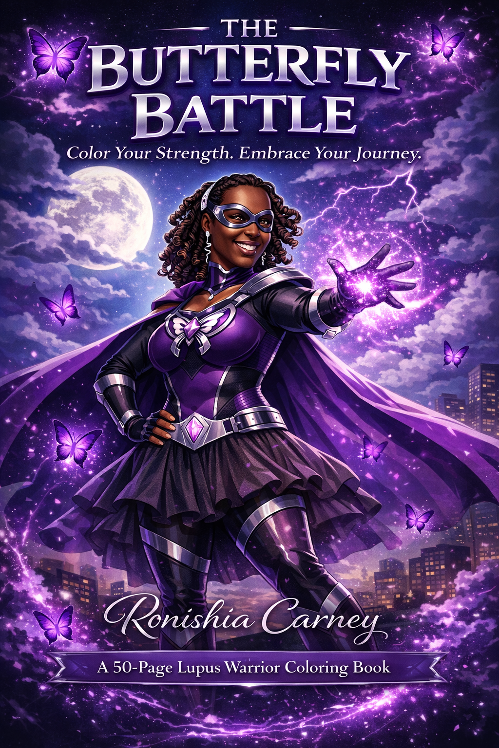 The Butterfly Battle Coloring Book