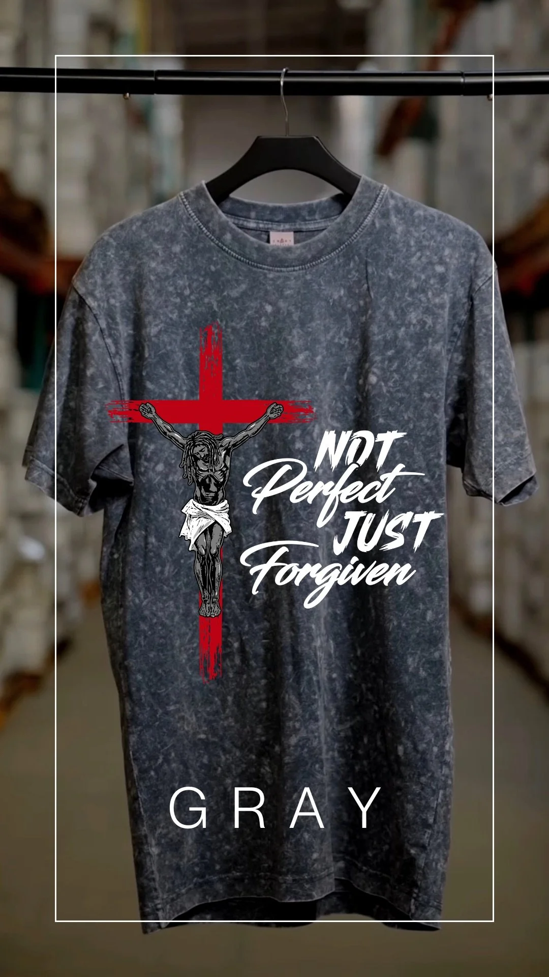 Pre-Order Not Perfect, Just Forgiven Tee