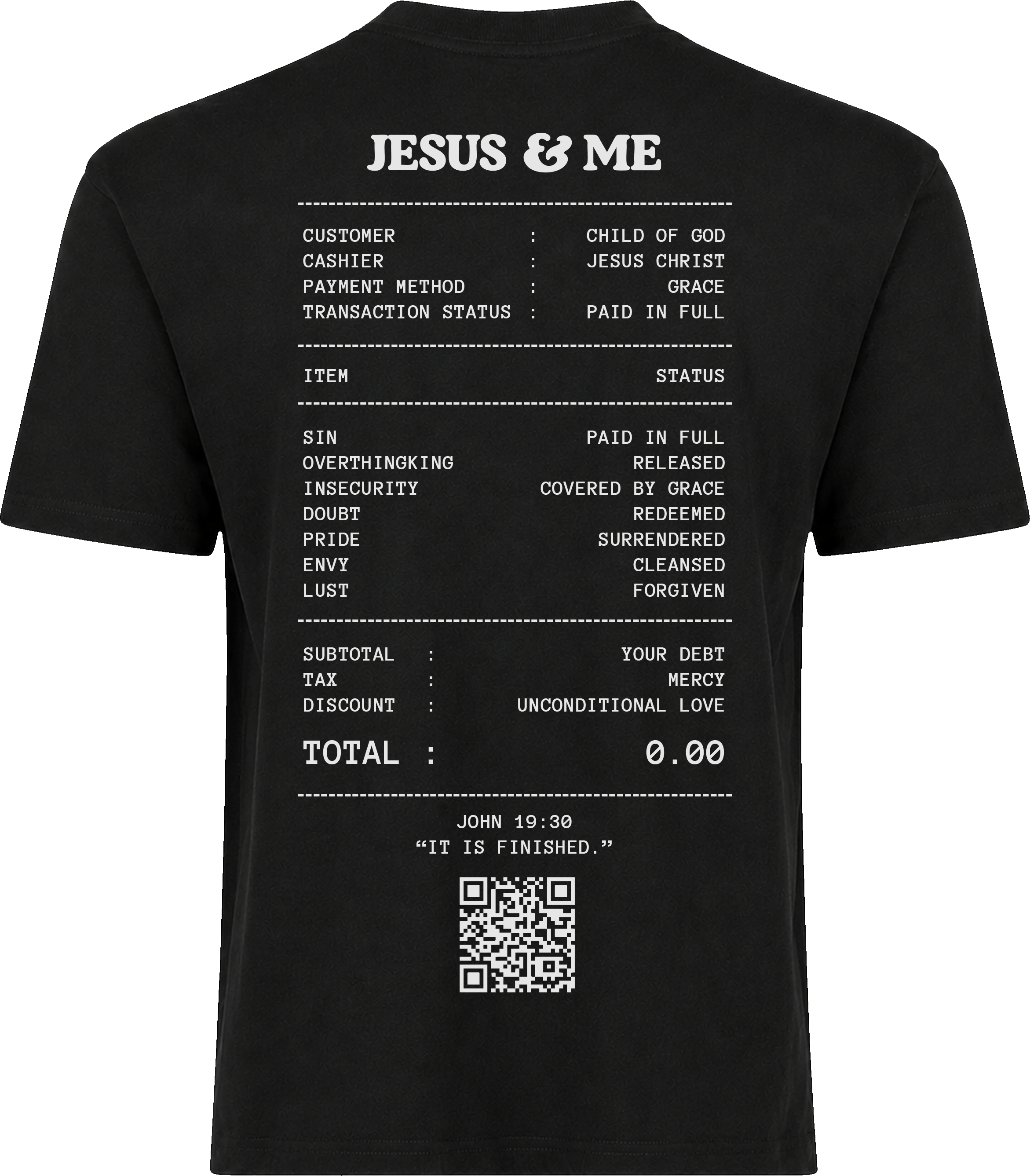 Adult It Is Finished Tee