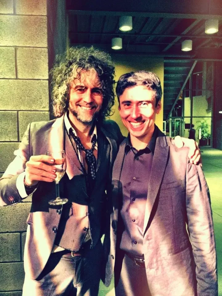 Yoshimi Battles the Pink Robots - La Jolla Playhouse - Cast party with Wayne Coyne (Flaming Lips) - Photo: Fei Wu
