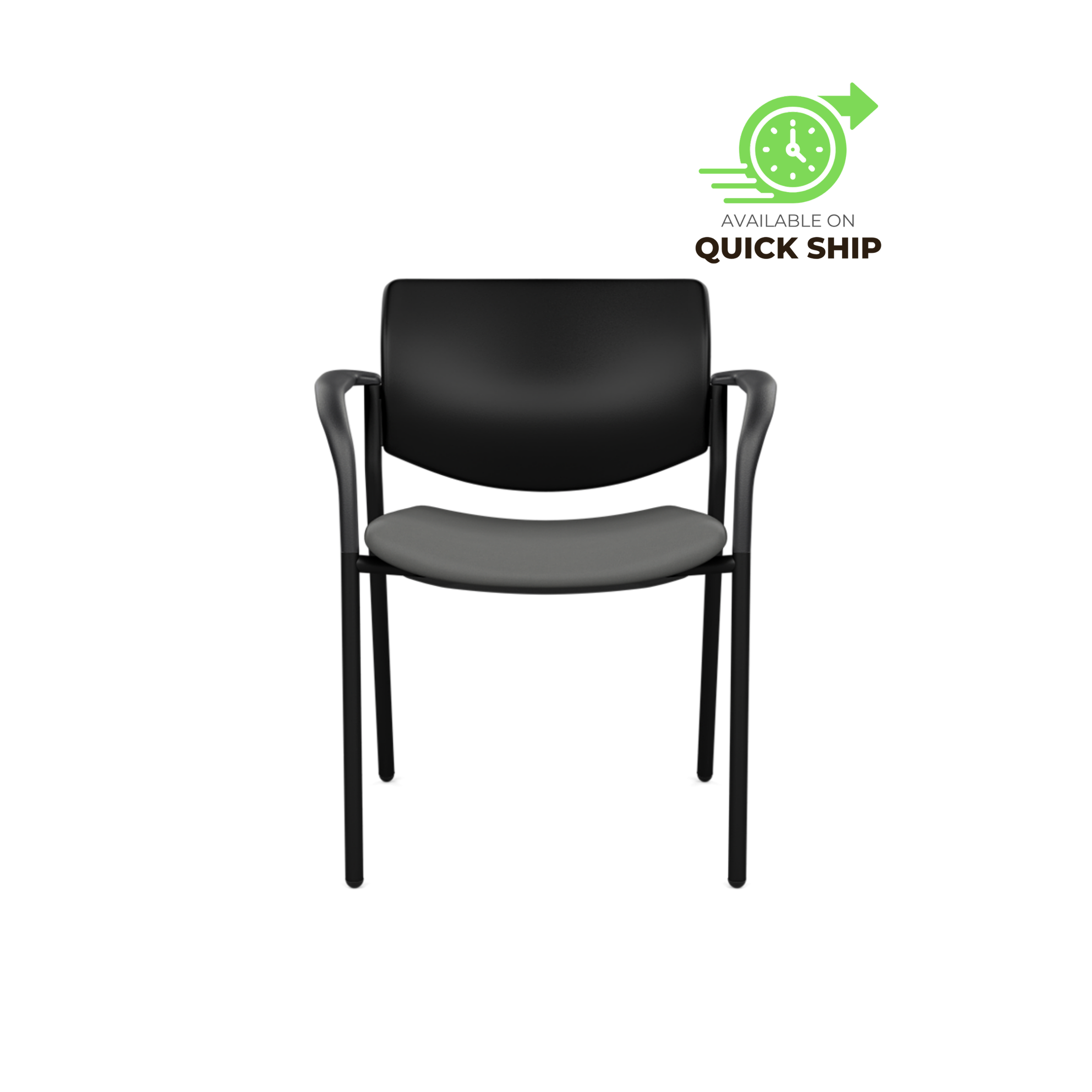 Freelance Four-Leg Chair with Plastic Back (C)