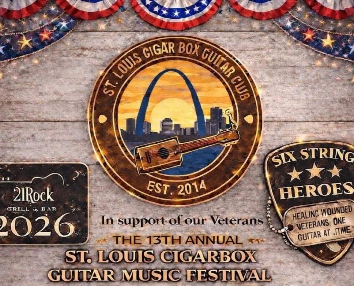 May 29-30 St. Louis Cigar Box Guitar Music Festival