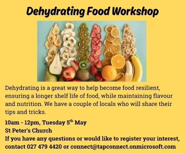 Dehydrating Workshop
