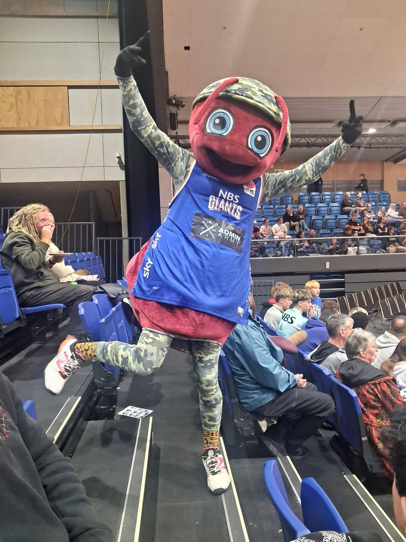 Courtside for the Giants - Rangatahi Explorers