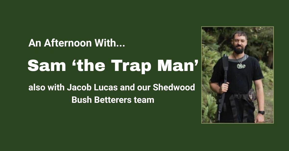 An Afternoon with Sam the Trap Man Gibson and the Shedwood Bush Betterers